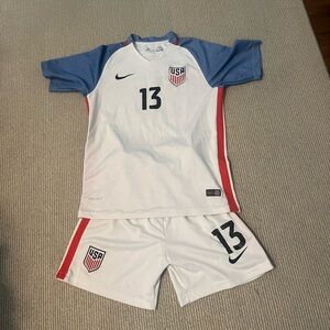 ALEX MORGAN USA SOCCER SHORTS